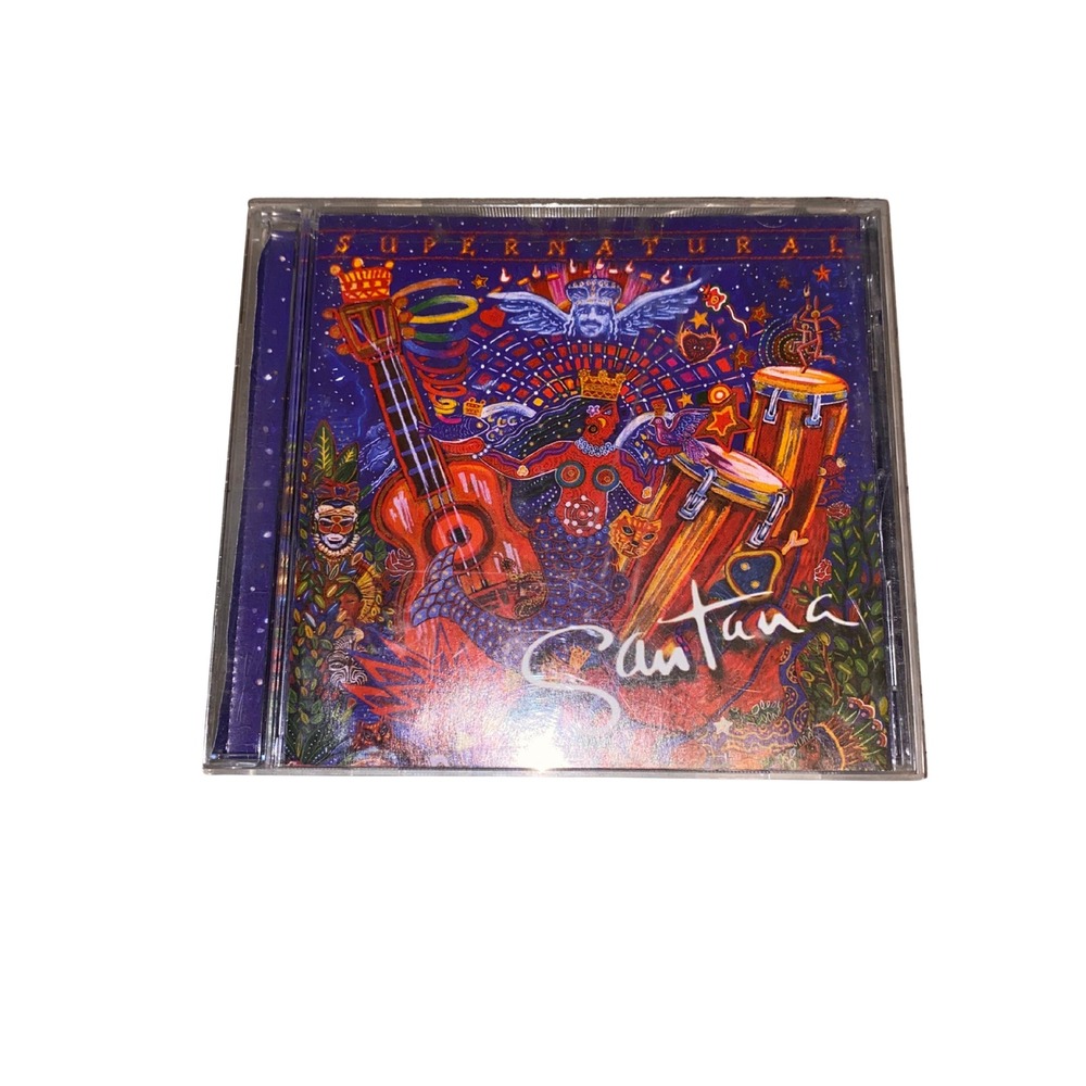 Santana – Supernatural CD (1999) Tested & Working  Scratches on‎ Disc